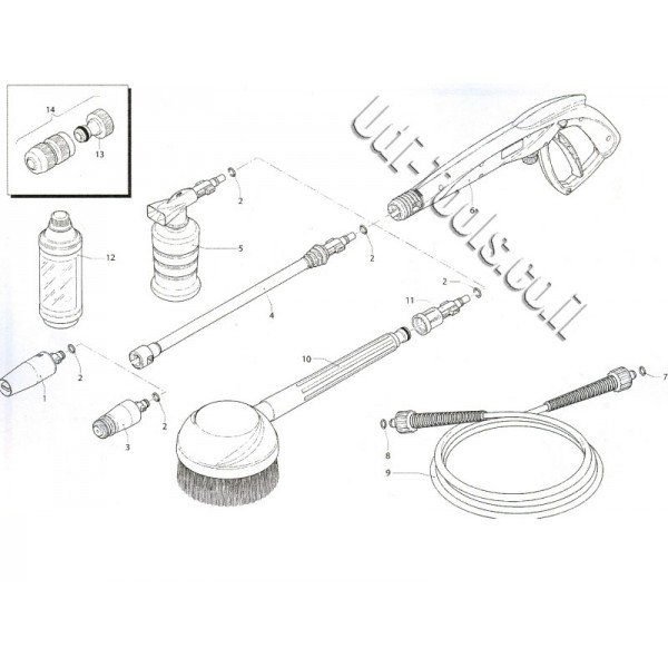 אביזרים נילווים גרניק מקיטה Makita HM131