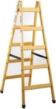 סולם עץ סיידים איכותי תקני STAINHEL ST-5