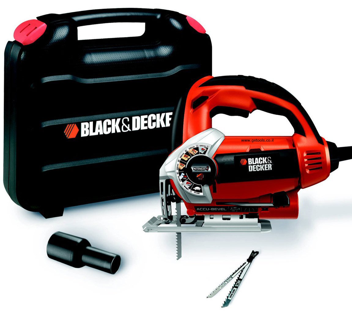 אביזרים הכלולים עם מסור אנכי Black & Decker B-KS900SK