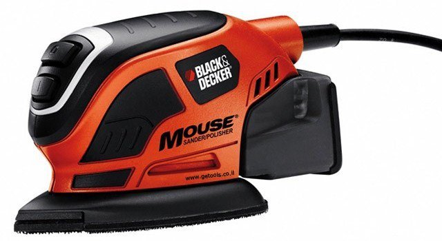מלטשת עכבר בלק אנד דקר Black and Decker B-KA1000