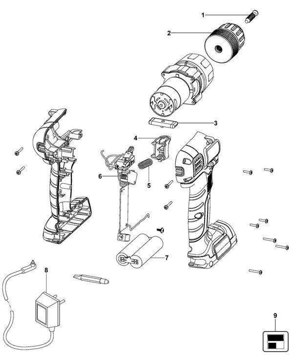 שירטוט טכני של  B-EPL7I