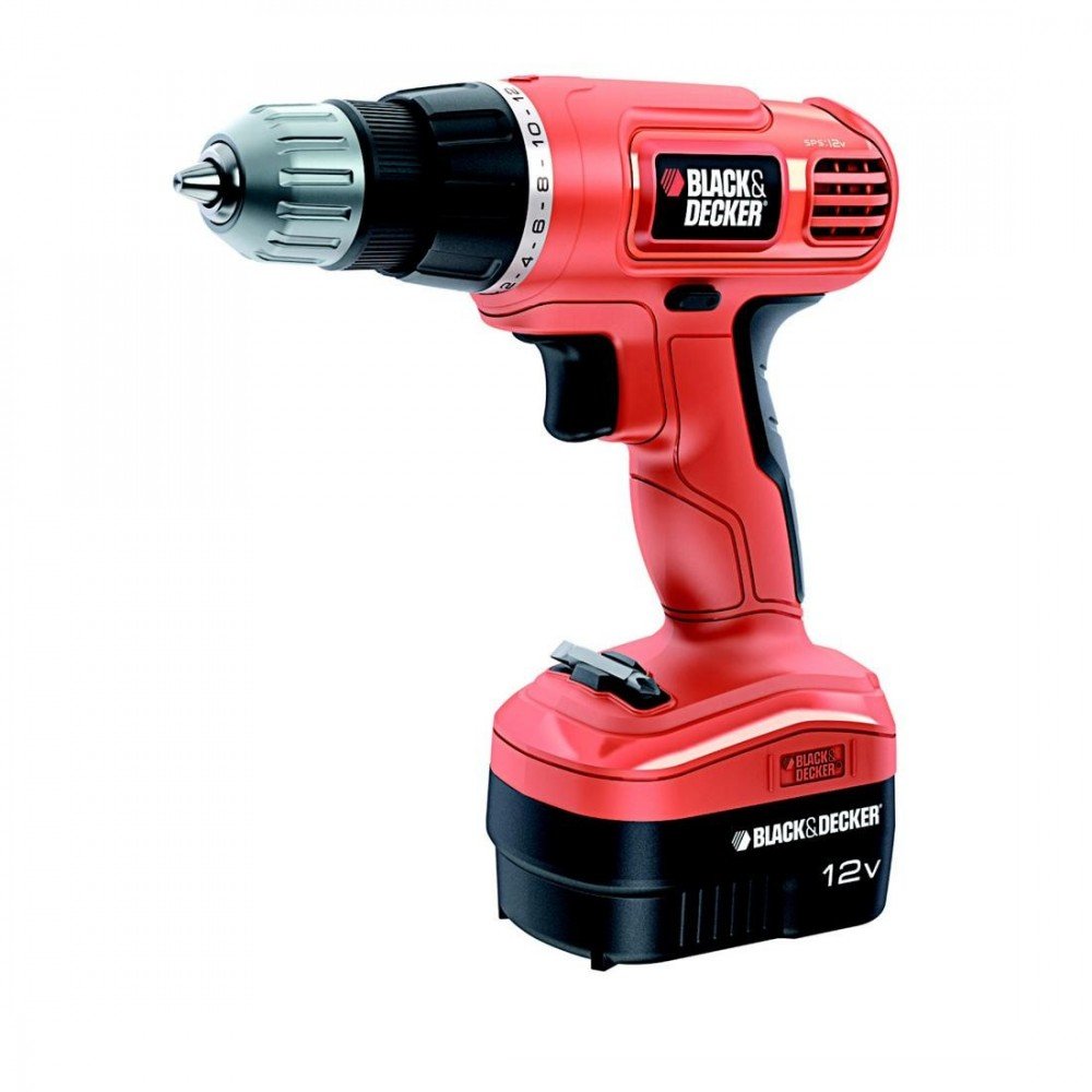מברגה מקדחה נטענת בלק אנד דקר Black and Decker B-EPC12CAK