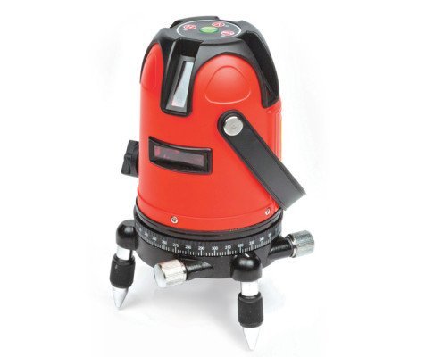 תצוגת פלס לייזר 884 Kapro Prolaser® עם סמן לייזר של חברת קפרו הישראלית.