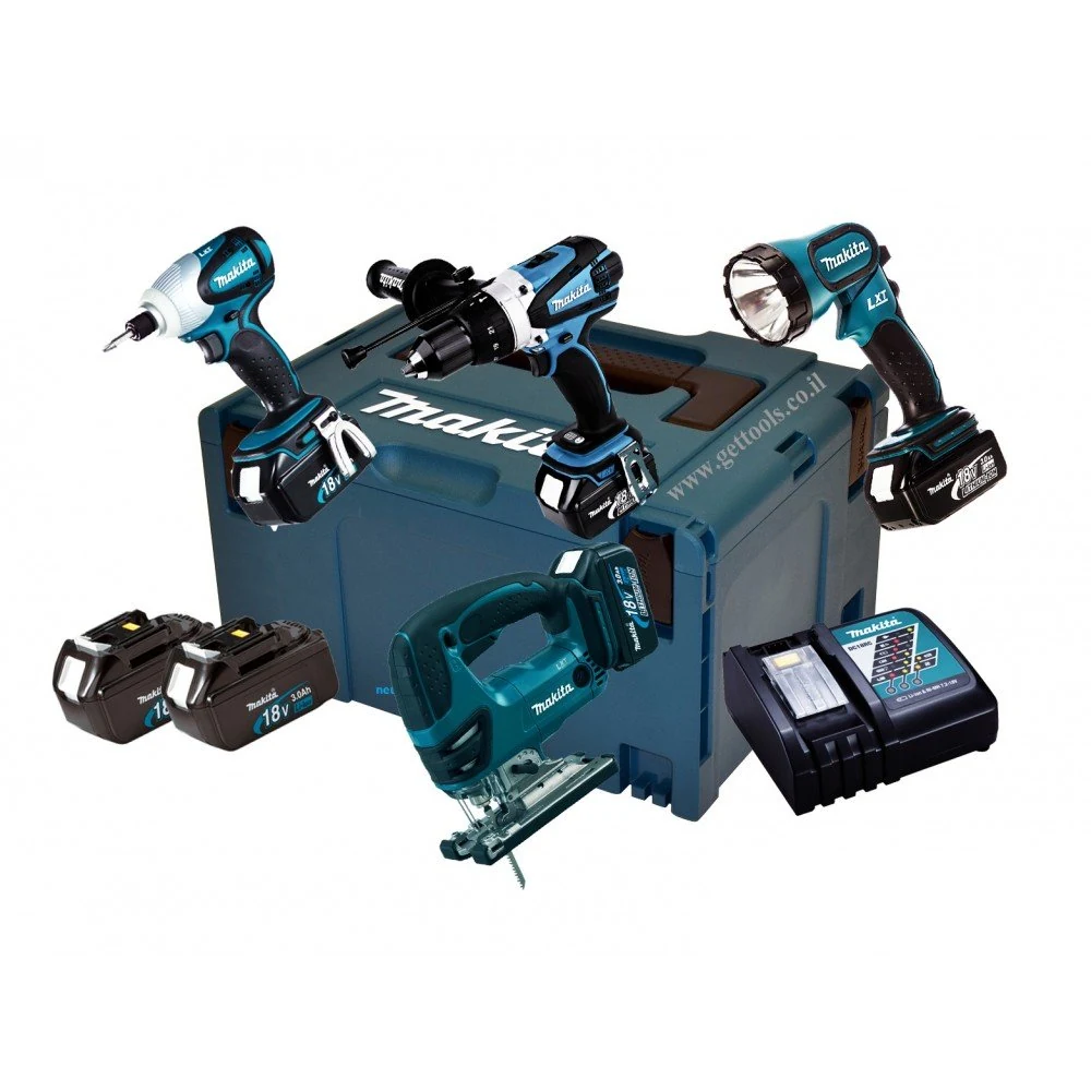 סט כלי עבודה מקצועי Makita DK1875 18V - אודי כלי עבודה בירושלים