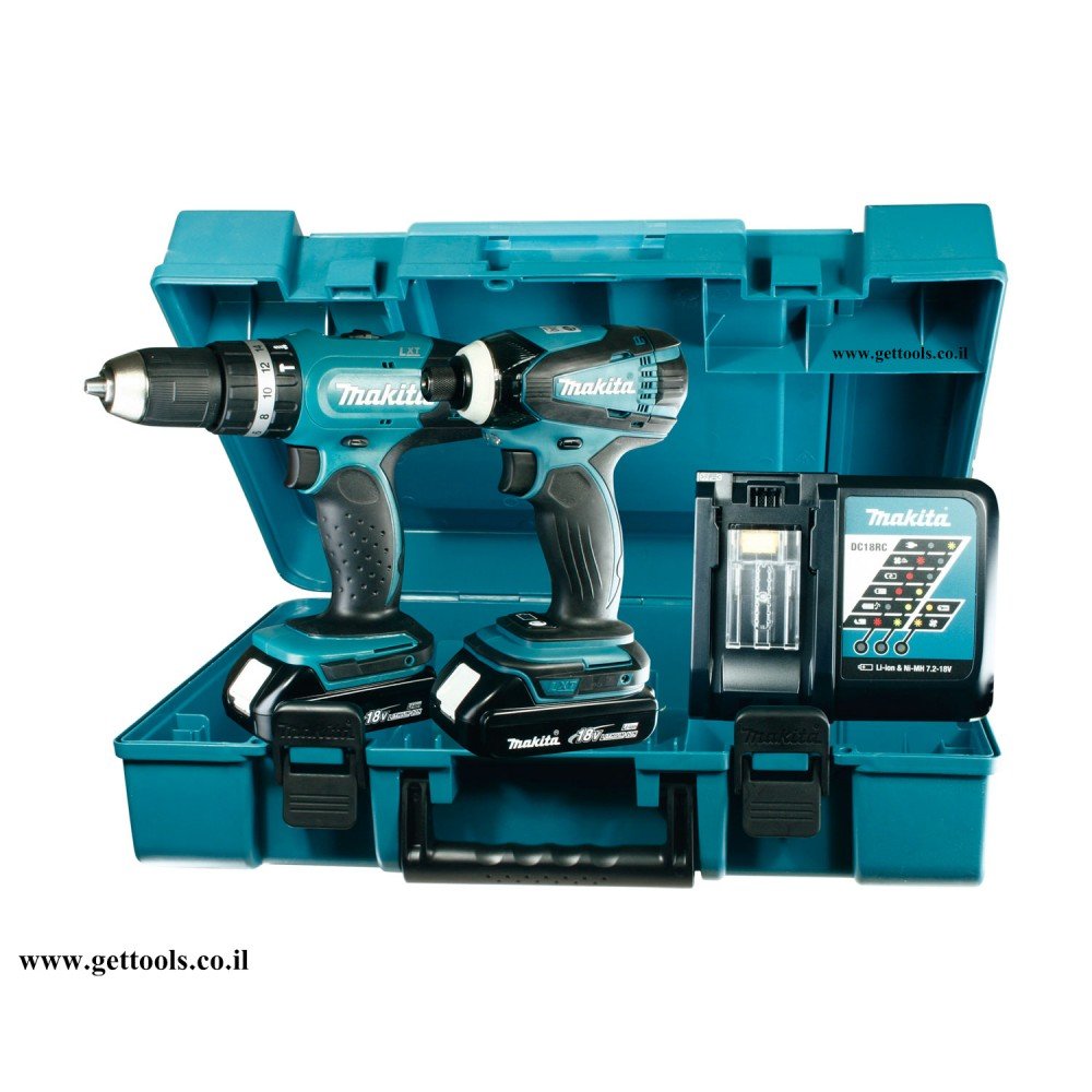 סט כלי עבודה מקצועי Makita DK1863 18V