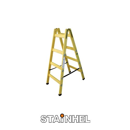 סולם עץ סיידים איכותי תקני STAINHEL ST-4 סולם עץ סיידים איכותי תקני STAINHEL ST-4